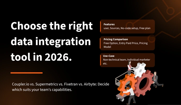 Coupler.io vs Supermetrics vs Fivetran vs Airbyte (2026): Which Should You Choose?
